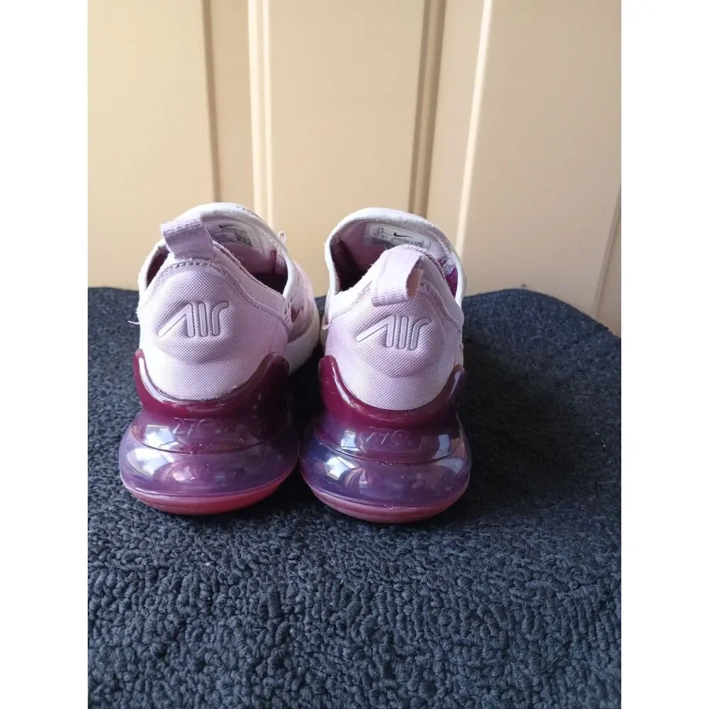 Nike Air Max 270 Women's Sneakers – Light Pink/Dusty Plum – Size 7.5